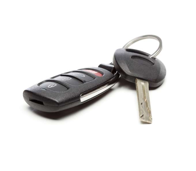 car key and fob